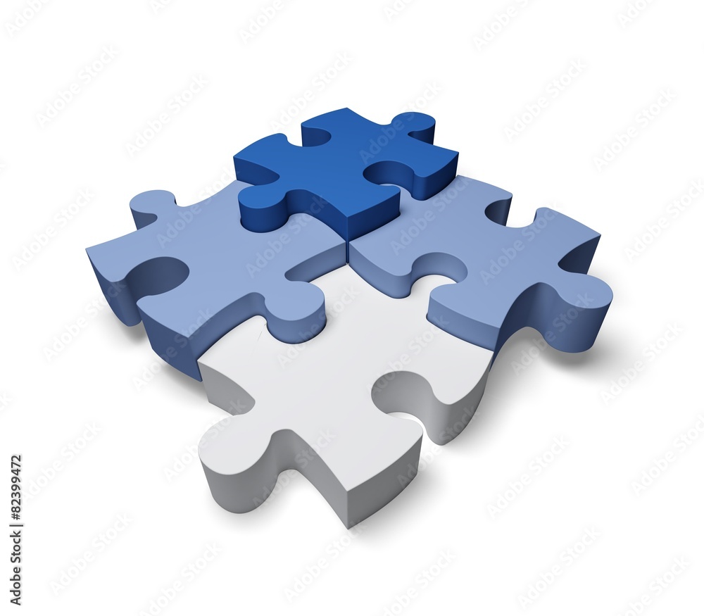 Puzzle. 3D. Four Puzzles Puzzle. 3D. Four Puzzles