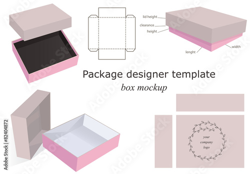 Package Mockup Box