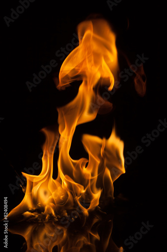 flames isolated © Jiranat-K