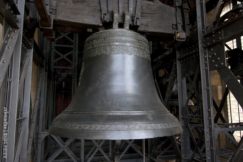 Bell Wenceslav in cathedral of St Vitus Bell Wenceslav in cathedral of St Vitus