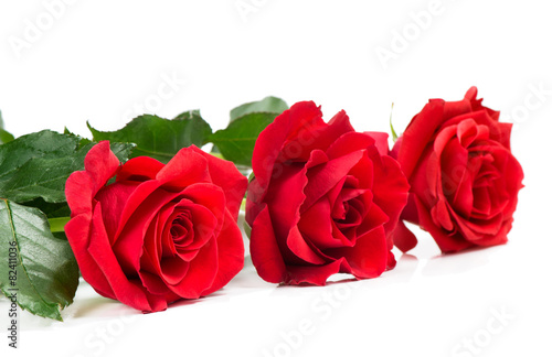 Red roses bouquet