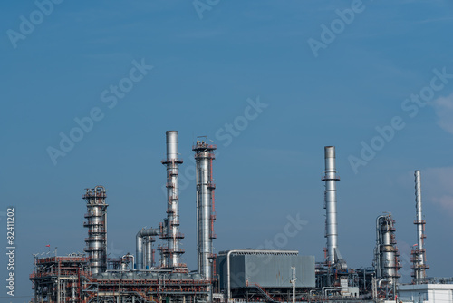 oil and gas refinery petrochemical factory