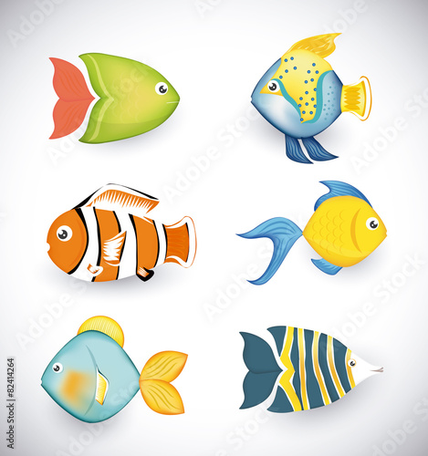 Fish design.