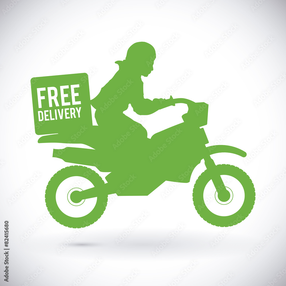 Fototapeta premium Motorcycle design.