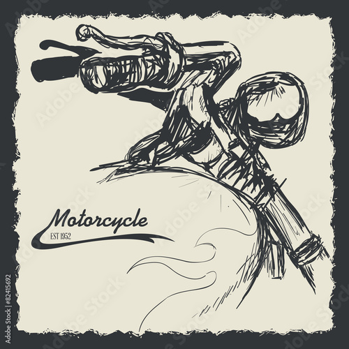 Motorcycle design.
