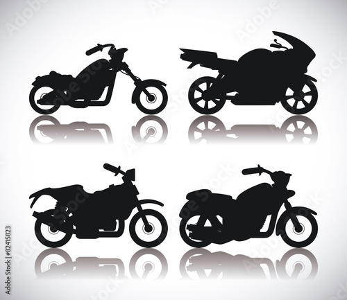 Motorcycle design. © djvstock