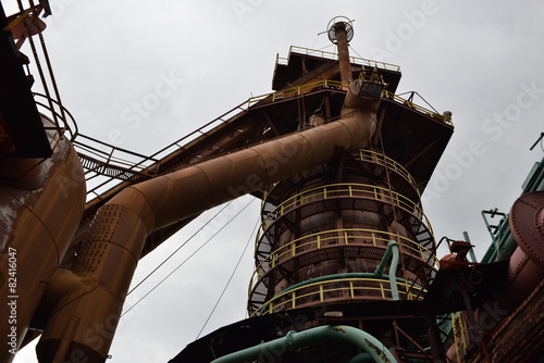 Sloss furnaces in Birmingham, Alabama photo