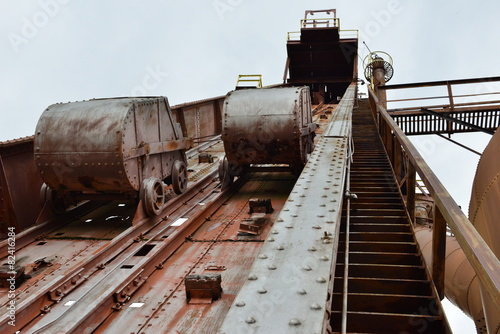 Sloss furnaces in Birmingham, Alabama photo