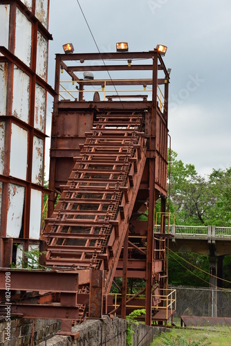 Sloss furnaces in Birmingham, Alabama photo