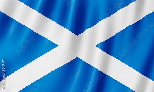 Flag of Scotland photo