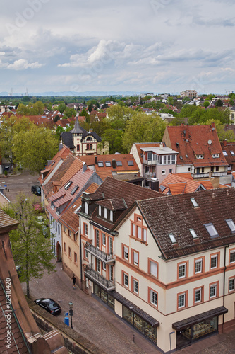 Panoramablick auf Ettlingen