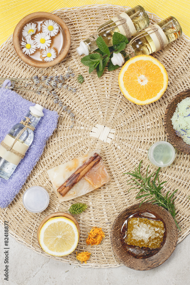 Fototapeta premium Natural beauty care