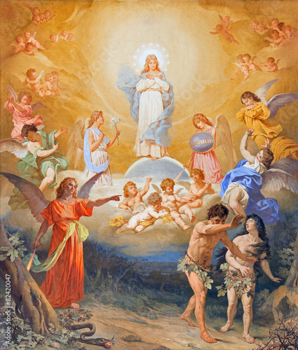 Rome - The Expulsion of Adam and Eve from Paradise