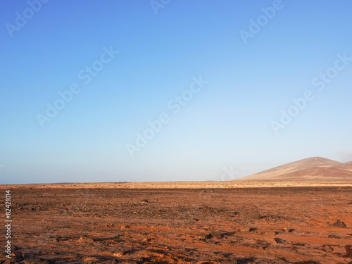 Typische Landschaft auf Fuerteventura, Kanarische Inseln © kama71