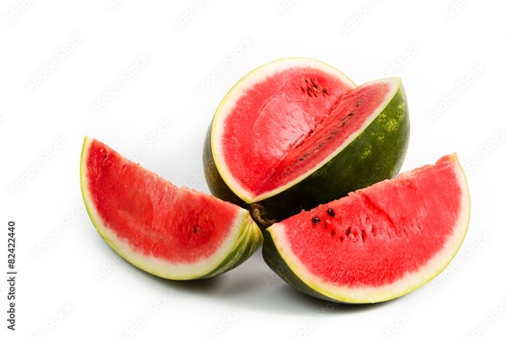 Watermelon isolated on white background Watermelon isolated on white background
