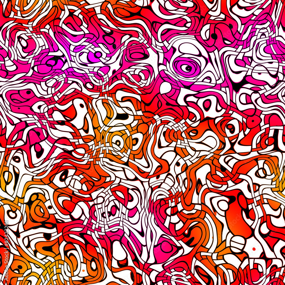 Graffiti mosaic generated seamless texture Graffiti mosaic generated seamless texture