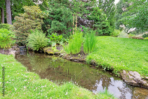 Stream in garden