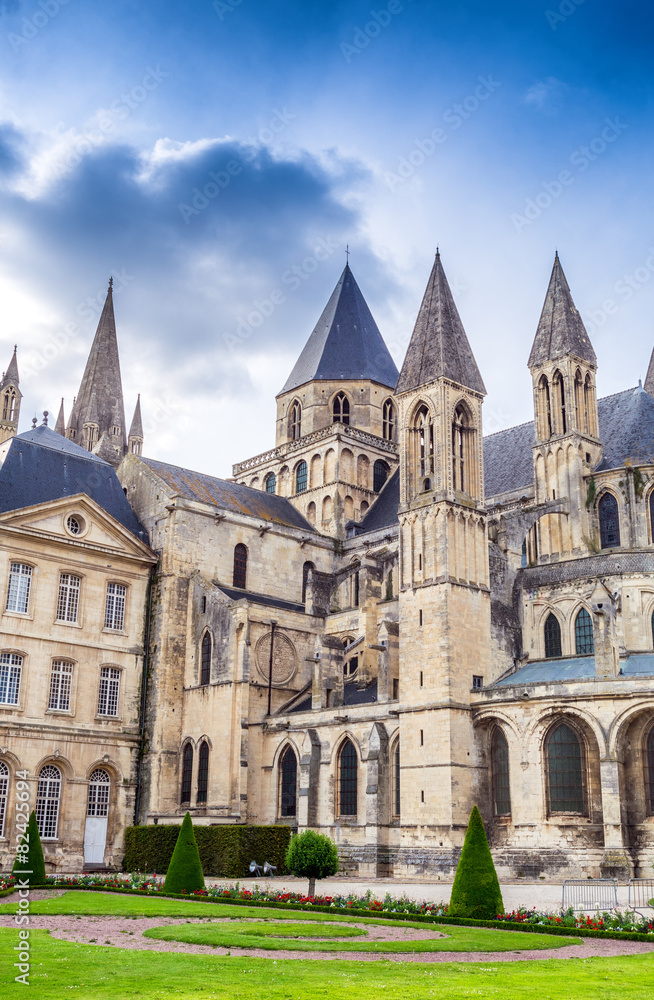 Abbaye aux Hommes (Men's Abbey) in Caen, Calvados, Normandy, Fra