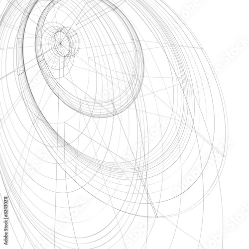 Scientific and technology monochrome stylish background, abstrac
