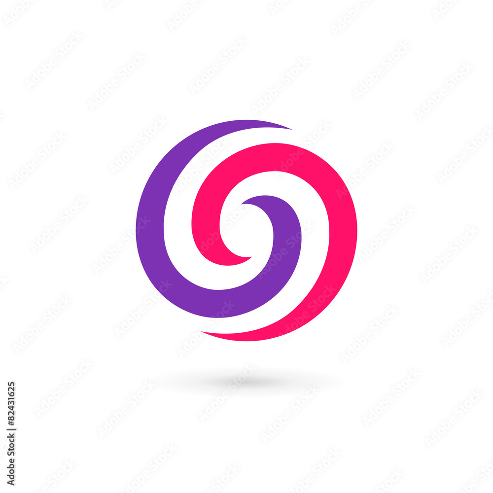 Letter O number 0 logo icon design template elements Letter O number 0 logo icon design template elements