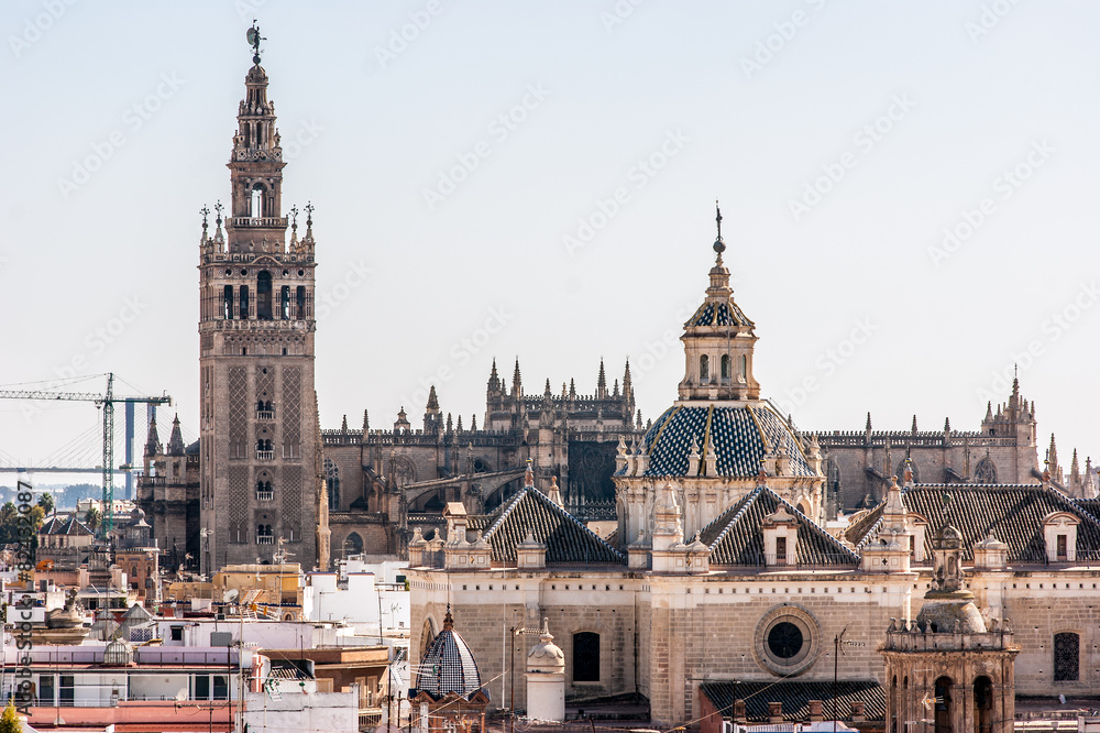 Naklejka premium The Cathedral of Seville