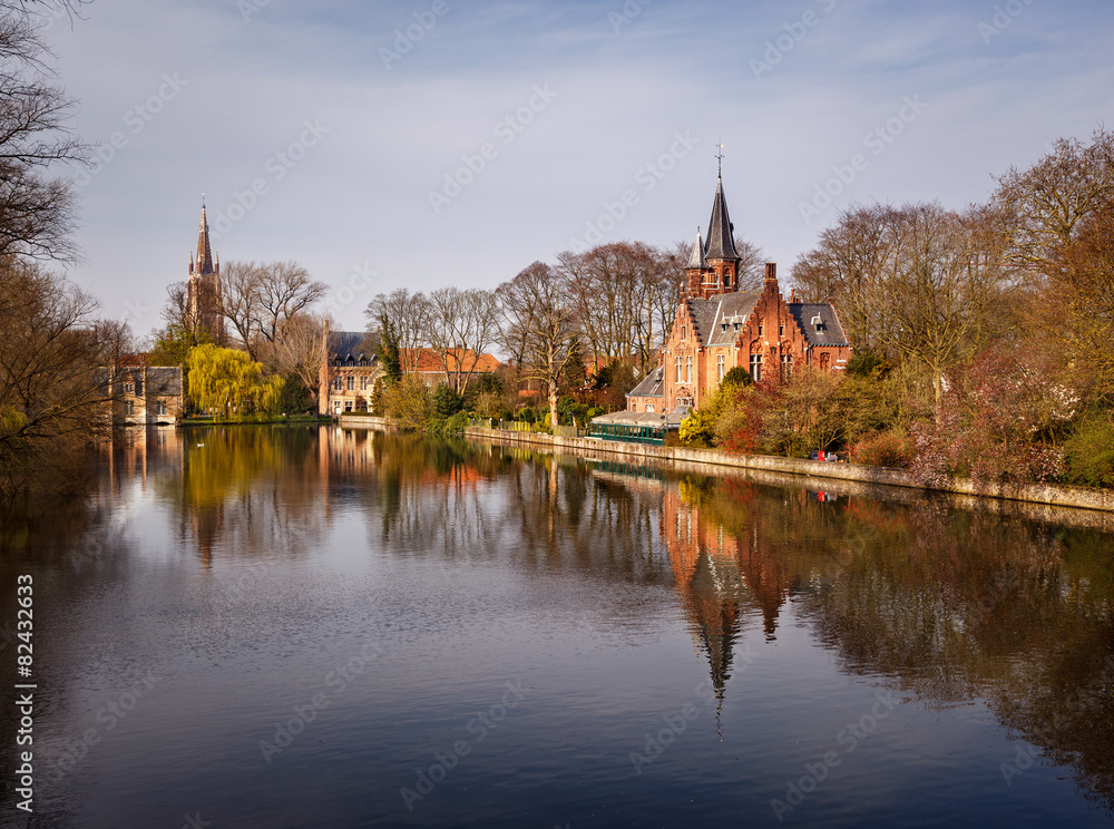 Castle of Bruges Belgium