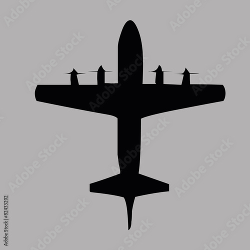 Airplanes top view