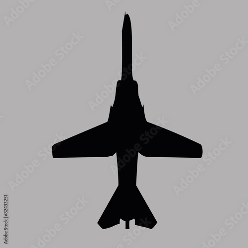 Airplanes top view
