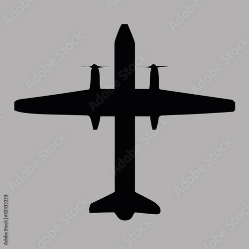 Airplanes top view