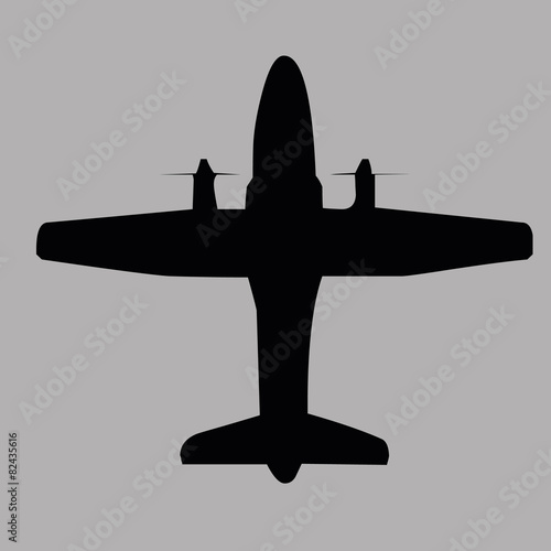 Airplanes top view