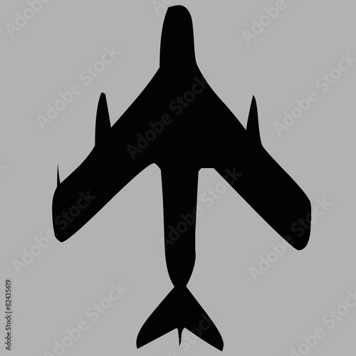Airplanes top view