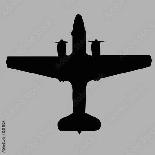 Airplanes top view