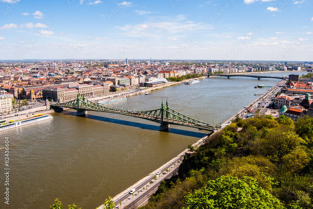 Liberty Bridge in Budapest