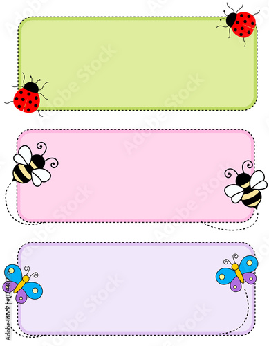 Printable animal frames