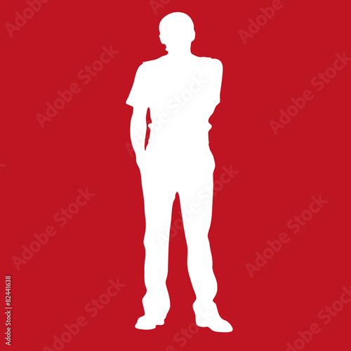 man silhouette