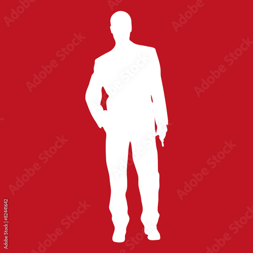 man silhouette