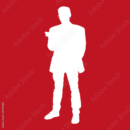 man silhouette