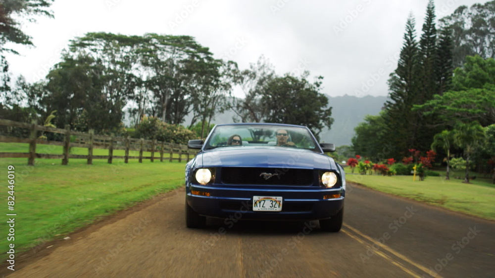 car driving down the road car driving down the road