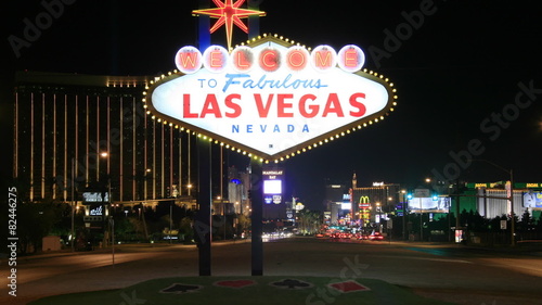 las vegas at night