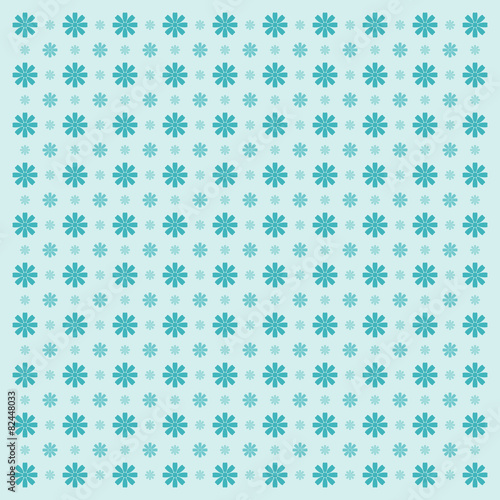 Blue Flower pattern for design.