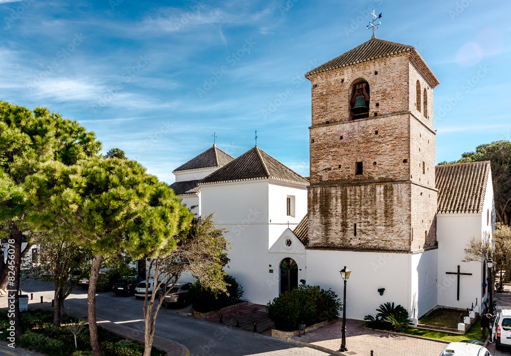 Church of the Imaculate Conception in Mijas. Spain