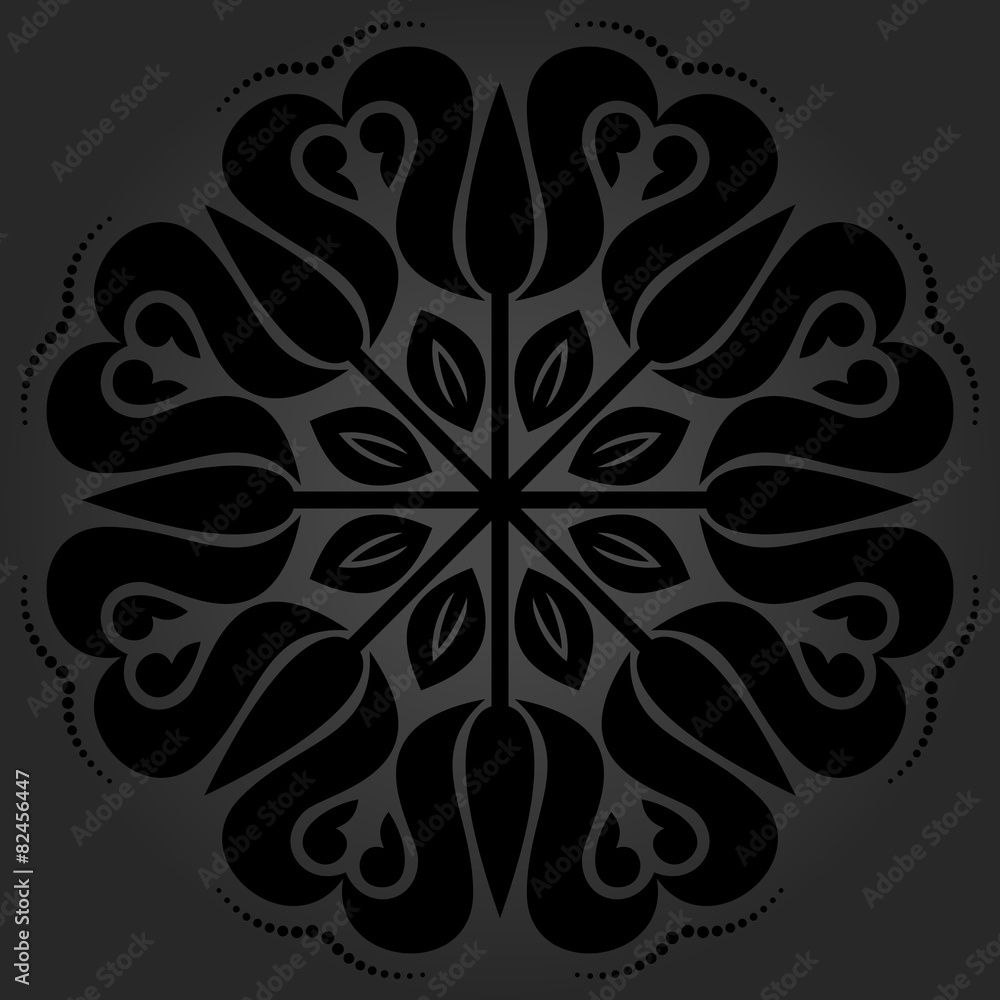Floral Vector Abstract Pattern Floral Vector Abstract Pattern