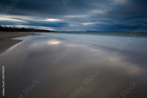 Baltic shore photographed on long exposure © milosz_g