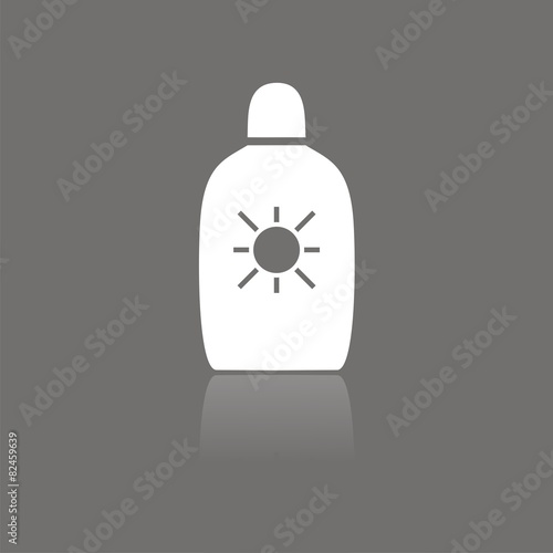 Icono crema solar FO reflejo