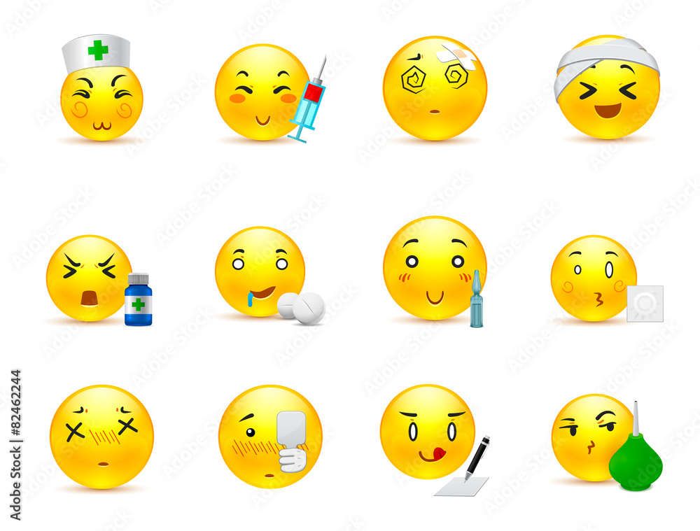 Anime emoticons doctor