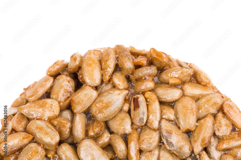 Candied roasted peanuts sunflower seeds.