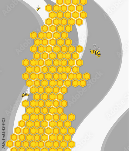 Ruche abeille