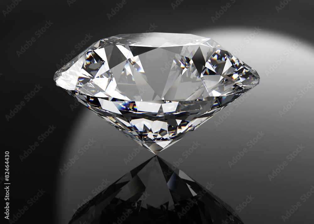 perfect diamond isolated on black perfect diamond isolated on black