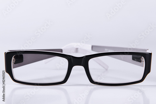 optical glasses closeup