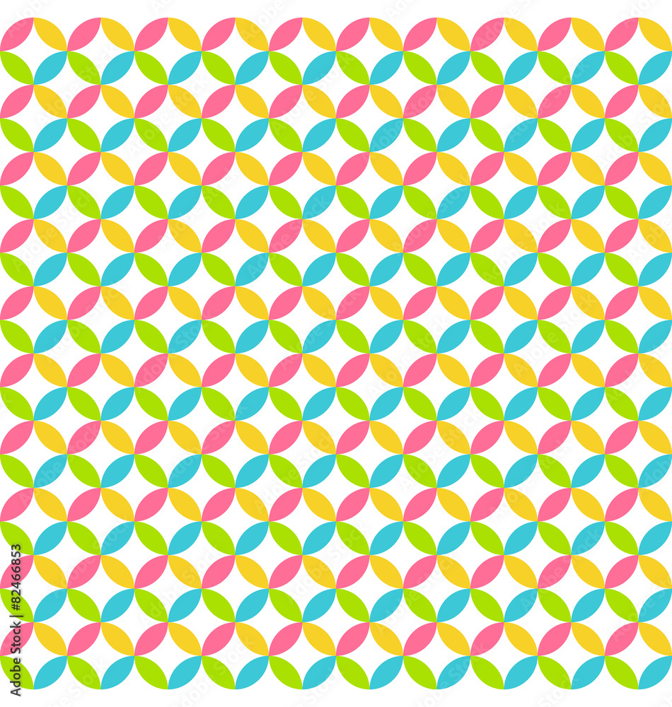 Bright fun abstract seamless pattern with multicolored circles Bright fun abstract seamless pattern with multicolored circles